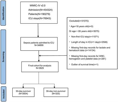 Association between lactate to hematocrit ratio and 30-day all-cause mortality in patients with sepsis: a retrospective analysis of the Medical Information Mart for Intensive Care IV database